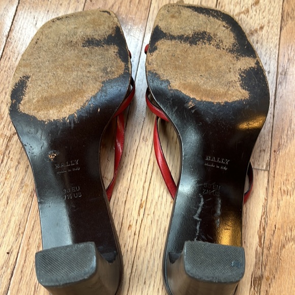 Bally strappy sandals size 7 1/2 - Picture 2 of 2